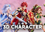 do 3d character modeling, 3d game model, 3d game character, and vrchat avatar
